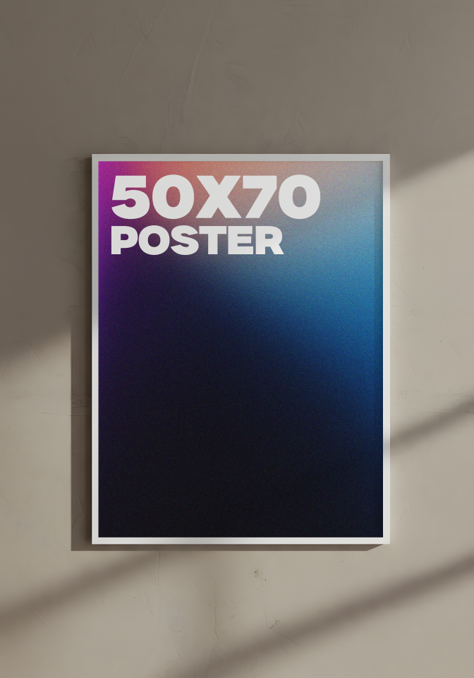 50X70 Kişiye Özel Poster